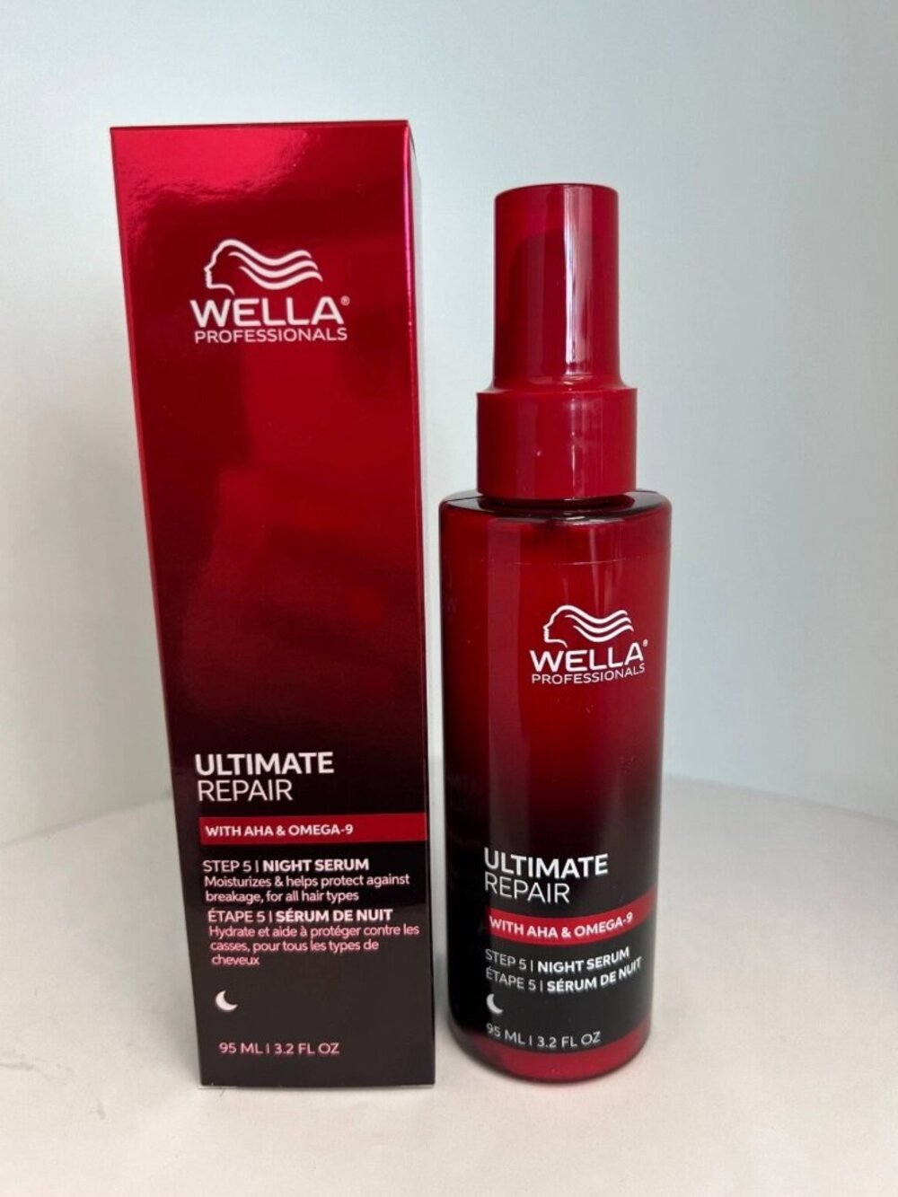 Wella Ultimate Repair Night Hair Serum 3.2 oz